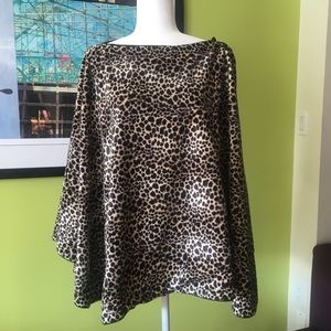 Leopard Cheetah Cape/Wrap/Pashmina